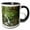 Black/White, variant on 3drose, Olympic Np, Sol Duc Valley, Rainforest Stream - Us48 Jwi1351 - Jamie and Judy Wild, 11oz Mug