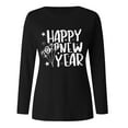 thumbnail image 3 of Aoochasliy Ladies Tops Long Sleeve Valentine's Day Casual Long Sleeve O Neck Leopard Print Heart-shaped Top, 3 of 5