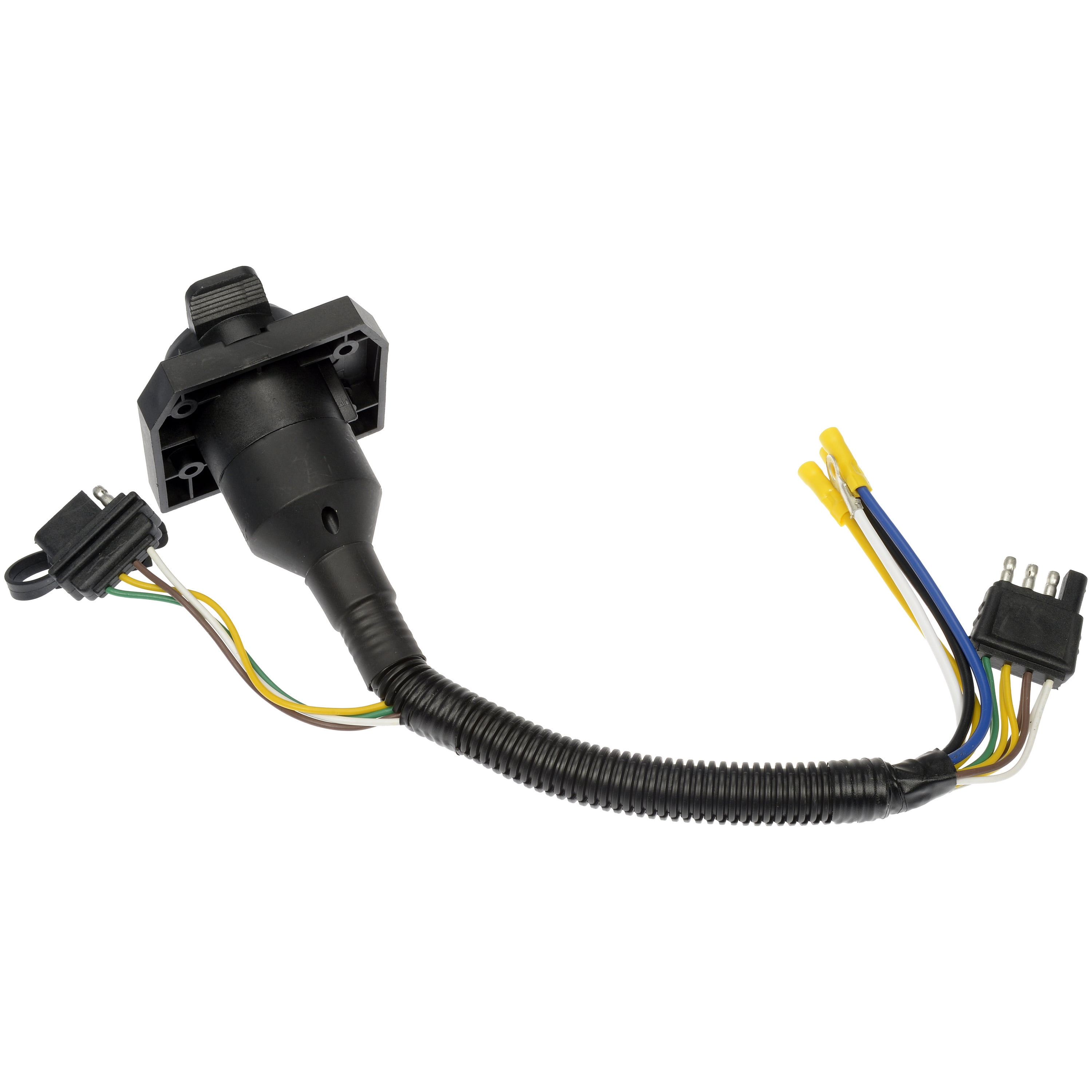 Dorman 62019 4-Flat Vehicle Side To 7-Blade And 4-Flat Trailer Side Multi-Output Connector