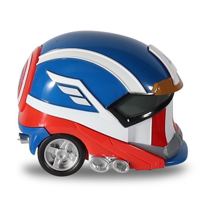 Marvel Captain America Helmet Hedz Friction Powered Vehicle