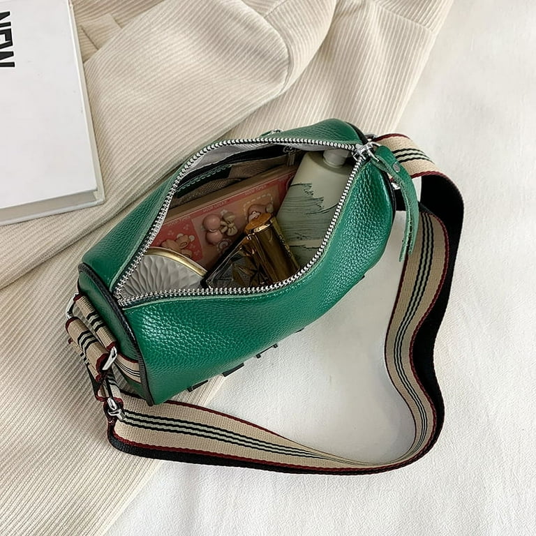 The Lily Crossbody Shoulder Bag with Wide Strap