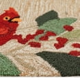 thumbnail image 4 of Liora Manne Frontporch Bird Border Indoor Outdoor Area Rug Natural, 4 of 5