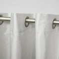 thumbnail image 2 of Exclusive Home Curtains Chateau Striped Faux Silk Grommet Top Curtain Panel Pair, 54x63, Blush, 2 of 7