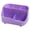 Purple, variant on Remote Control Holder with 5 Compartments, Plastic Small Nightstand Organizer for Home Desk Accessories Office Supplies, Multifunctional Stylish Small Bedside Desktop Organizers, 6.3x3.35x4.53"