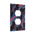 thumbnail image 2 of Panel de interruptores de pared con marco romano de cuero simple y facturas Interruptor de luz simple, doble o con tirador, 2 of 8