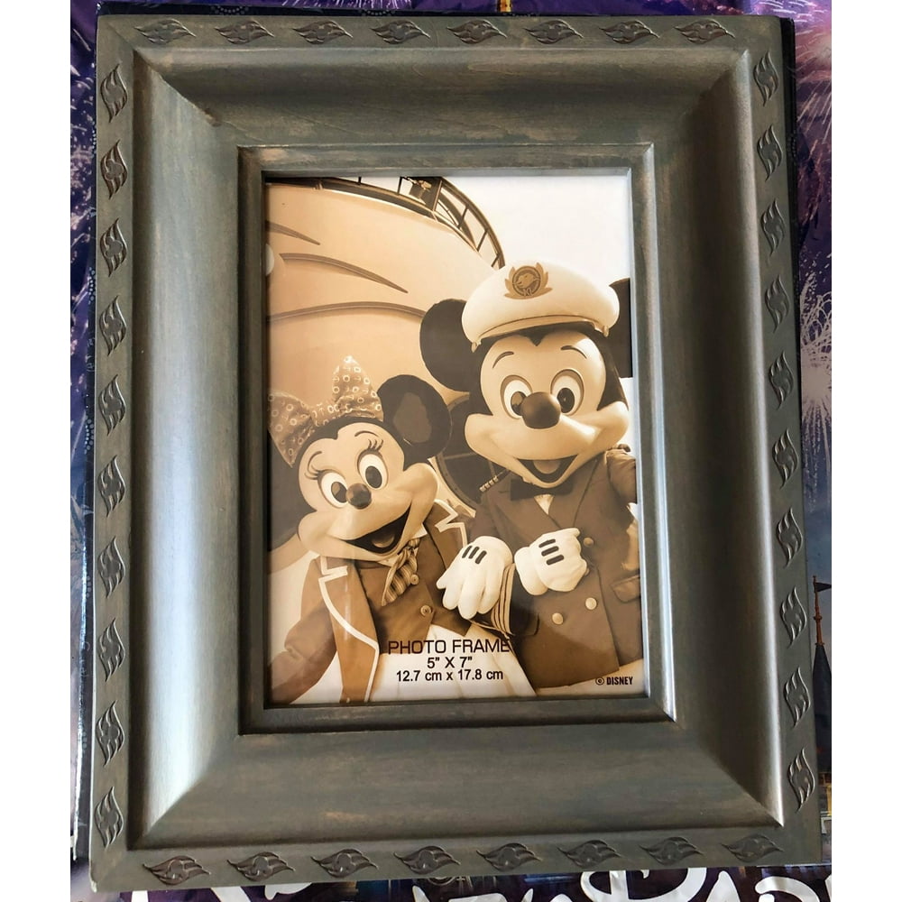 Disney Cruise Line 5x7 Gray Photo Frame