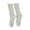 Light Grey, variant on Dengjunhu 1 Pair Women Stockings Solid Color Breathable Cotton Sweat Absorption Protective Soft High Elasticity Ripped Long Holes Women Socks Fitness Socks