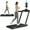 Green, variant on SuperFit 2.25HP 2 in 1 Dual Display Folding Treadmill Jogging Machine W/APP Control White