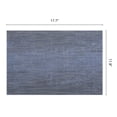 thumbnail image 6 of Unique Bargains 6 Pack Plastic Placemats for Dining Table Decor Dark Blue 17.7x11.8inch, 6 of 6