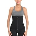 thumbnail image 3 of Mchoice Waist Trainer for Women Plus Size Sauna Workout Girdle Zipper Waist Cincher Trimmer Belt, 3 of 6