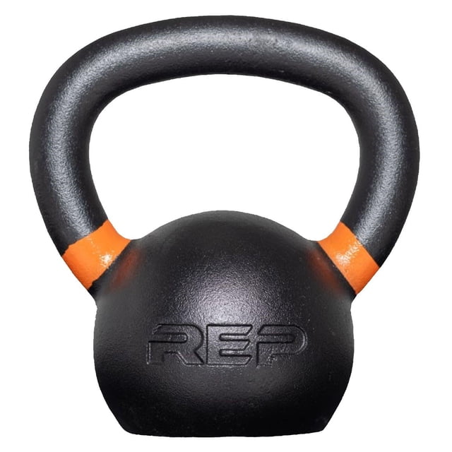Kettlebell REP de 10 kg de hierro fundido para entrenamiento de fuerza