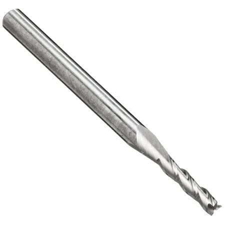 

Carbide Nose End Mill Metric Uncoated (Bright) Finish 30 Deg Helix 3 Flutes 51Mm Overall Length 4.5Mm Cutting Diameter 5Mm Shank Diameter