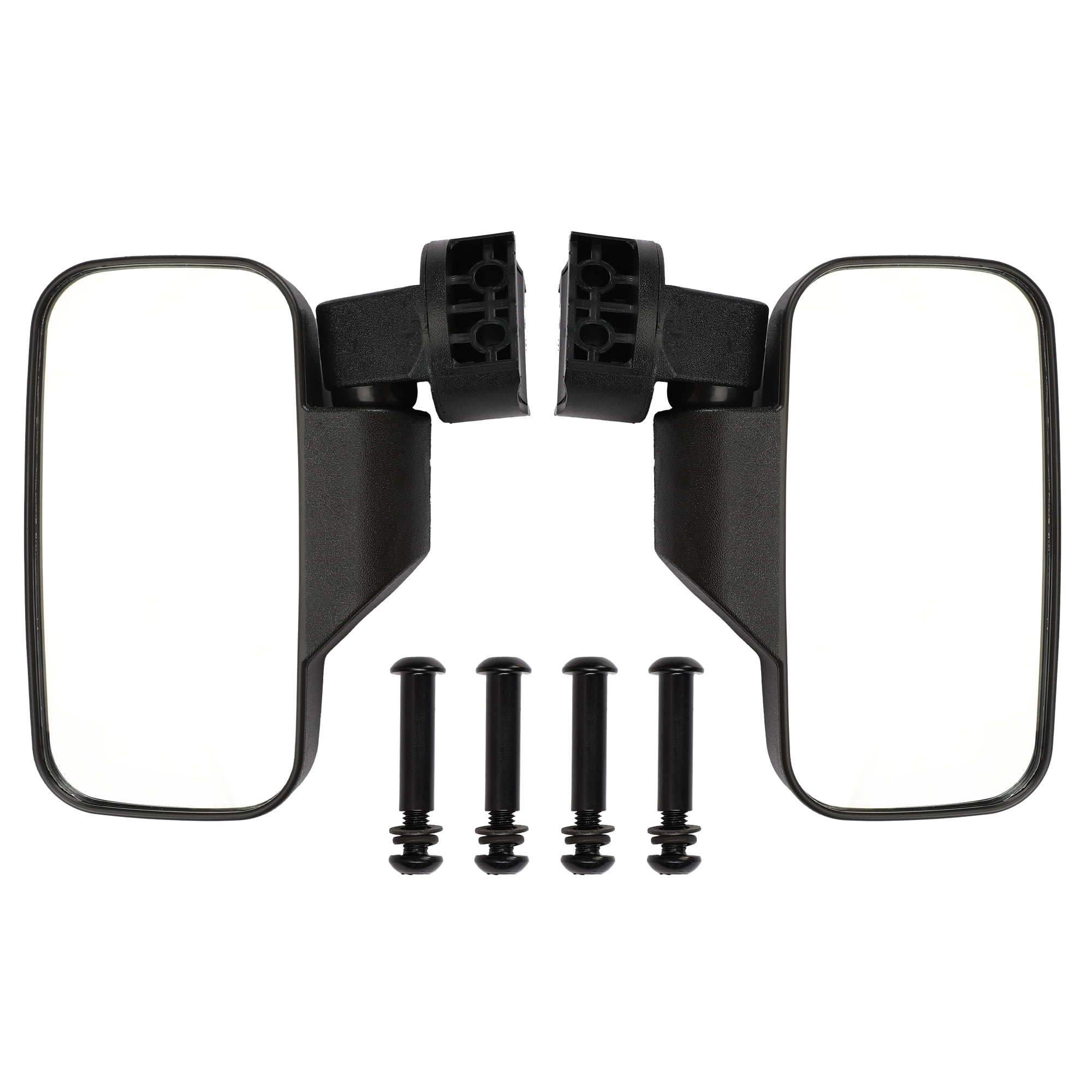 Specchietto Retrovisore Centrale Per Roll Cage UTV &ndash; Compatibile Con Polaris Ranger RZR, Finitura Nera