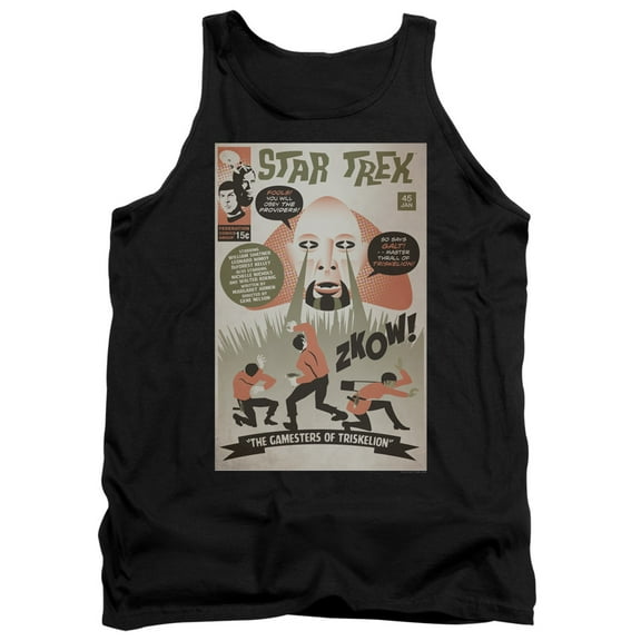 Star Trek Tos Episode 45 Adult Tank Top Black
