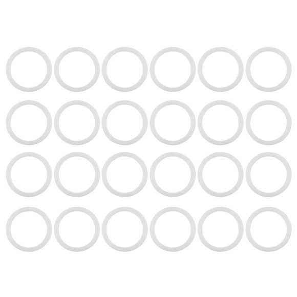 Toystoory Sello de tarro O-ring Herramienta de sellado de tapa de lata Anillo de sello en forma de O de silicona flexible con ranura, 70 mm, 24 piezas Type3 NO3 Toystoory HA000586-02B
