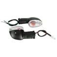 thumbnail image 2 of JUSPOCKET 2 piezas de luz de señal de giro de modificación de motocicleta apta para accesorios YAMAHA R1 (blanco y negro), 2 of 9
