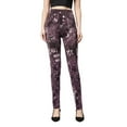 thumbnail image 2 of Fayshow0 Up to 30% off Women'S Plus Size Jeans Women's Fashion Elastic Imitation Denim Print Leggings With Yoga Sport Elastic Pants, 2 of 8
