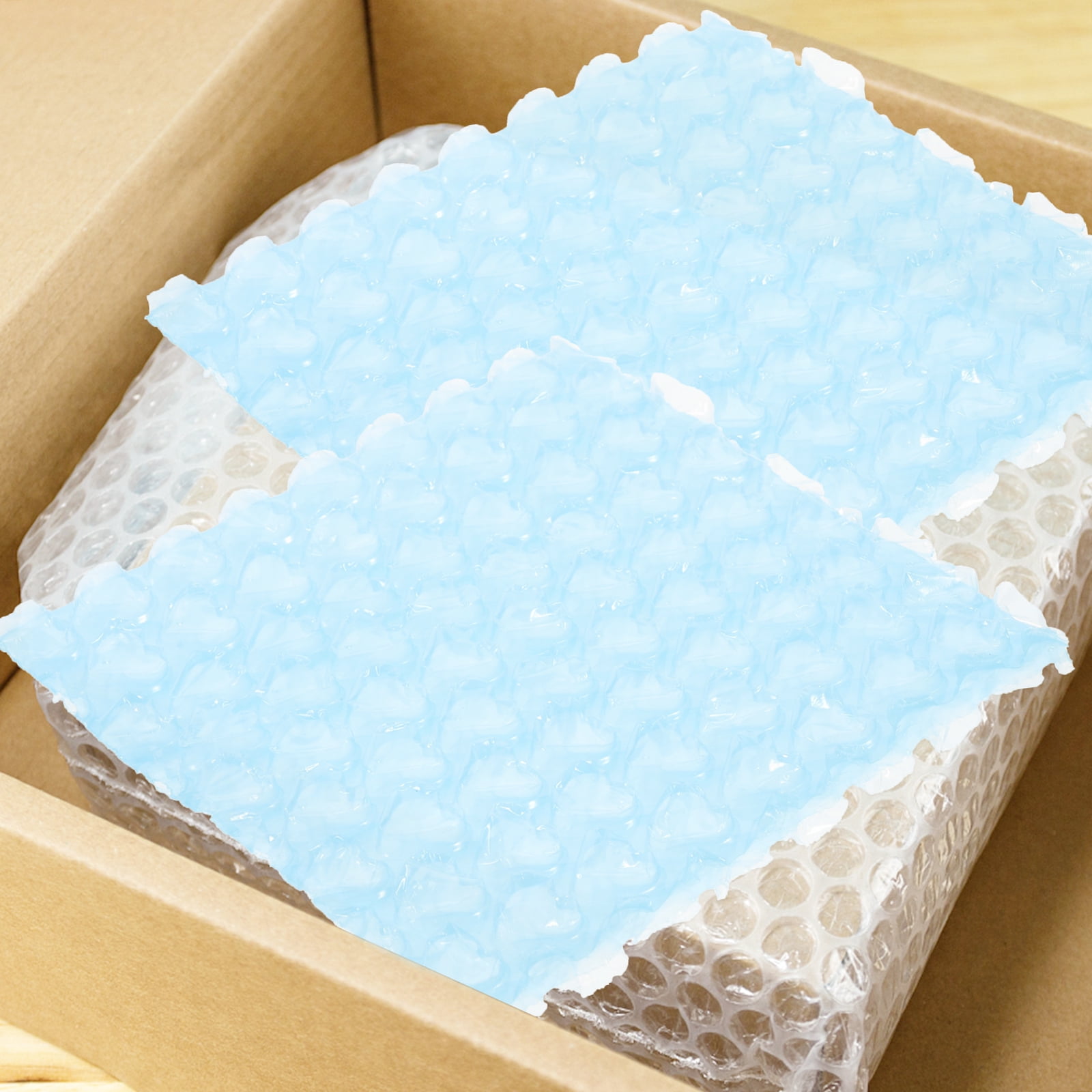 240Pcs Love Bubbles Bags Heart-shaped Plastic Shipping Pouches Double Walled Cushioning Bag for Mailer Packing Transporting