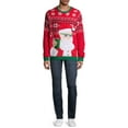 thumbnail image 2 of Holiday Time Men's and Big Men's Ugly Christmas Sweater, 2 of 6