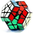 thumbnail image 4 of Magic Cube Megaminx Cube 3x3 Megamix Dodecahedron Speed ​​Cube 3x3 Puzzle Cube Toy Black, 4 of 4