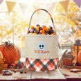 thumbnail image 4 of Halloween Trick or Treat Bags - Candy Buckets & Tote Bags for Halloween Parties - Cute Ghost Candy Bags for Kids, 4 of 5