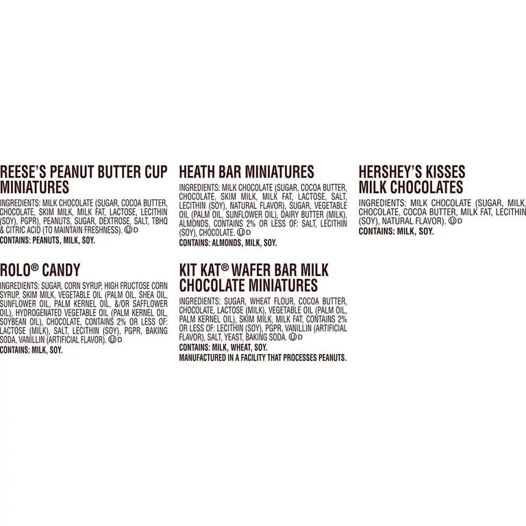 HERSHEY'S Miniatures Assortment 10.4oz Candy Bag