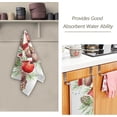 thumbnail image 3 of Watercolor Red Birds Hand Towels, Merry Christmas Nuts Kitchen Towel Ultra Soft and Absorbent,Decorative Fingertip Face Towel for Bathroom Hotel, 2 PCS, 28.3"x 14.4", 3 of 6