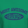 thumbnail image 3 of CafePress - Most Awesome Grandpa Dark T Shirt - Men's Classic Graphic Cotton T-Shirt, 3 of 4