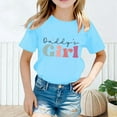 thumbnail image 2 of TZEWGL Hauts pour Fille Garçon Imprimé Col Rond Manches Courtes Blouse d'Été Ample pour Nouveau-Nés Taille 2-4T, 2 of 5
