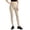 Beige, variant on Olyvenn Women's Shiny Milk Silk Base Layer Leggings, High Elastic Tummy Control Slim Fit Stretch Pants for Daily Underwear Orange Free Size
