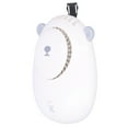 thumbnail image 3 of Ventilador eléctrico Mini ventilador portátil con cuello colgante y carga USB de velocidad del viento de 3 velocidades para SummerWhite, 3 of 5