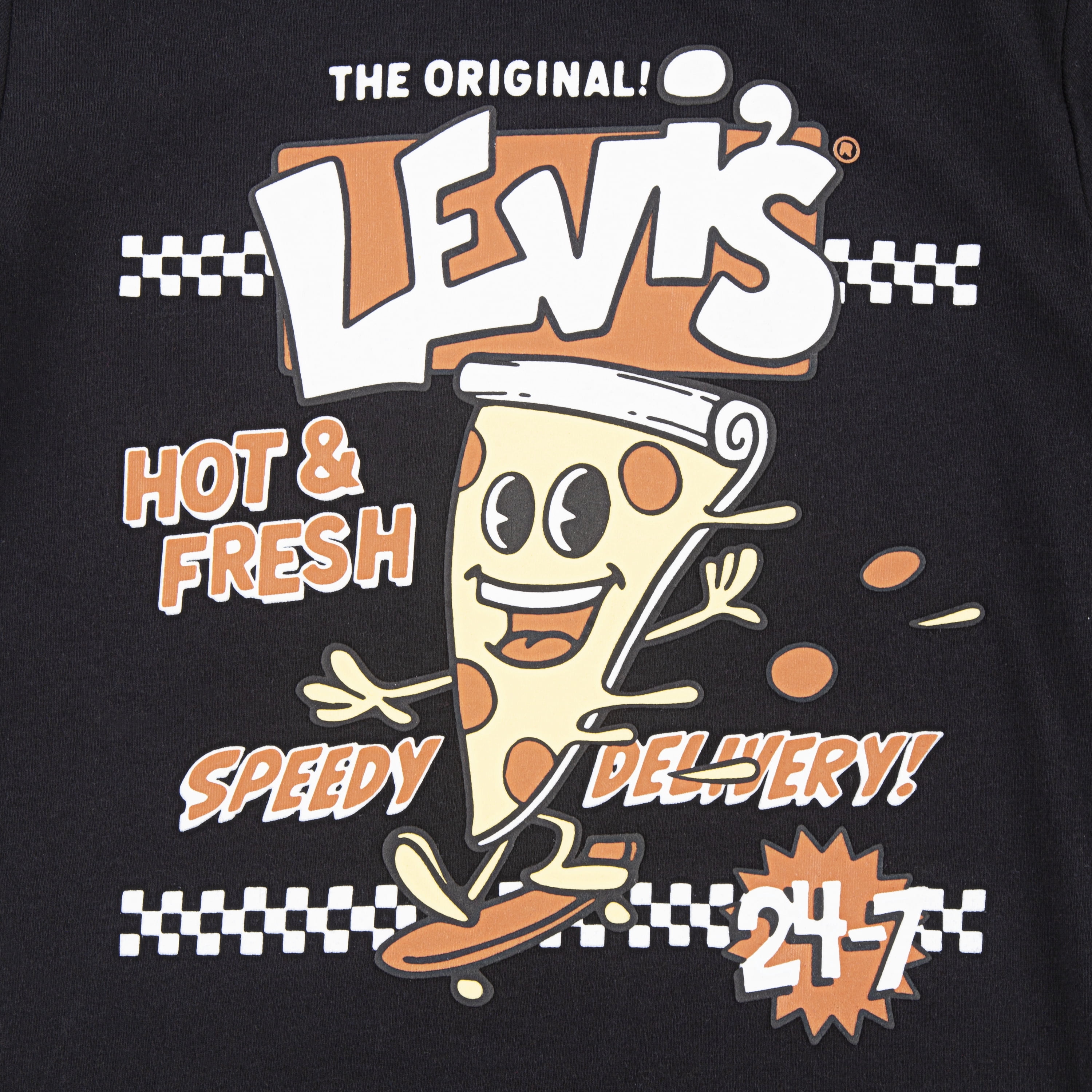 Levi's Little and Big Boys Graphic Tee with Short Sleeves, Sizes 4-20