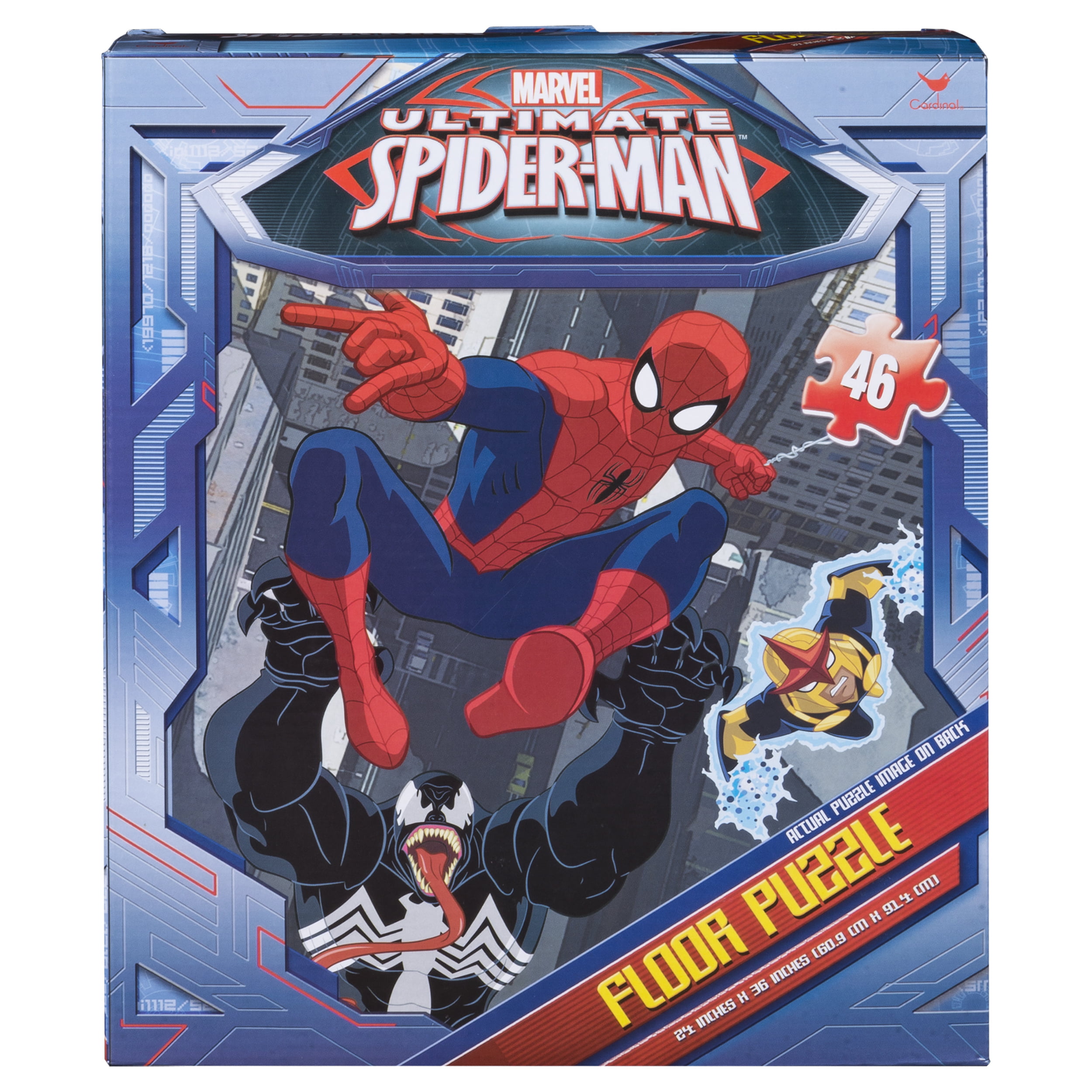 UPD Spiderman 46pc Floor Puzzle 24x36 Inc for sale online 