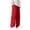Mens Pants - Red, variant on Maqroz Rain Pants for Men Plus Size Waterproof Elastic Waist Pant Casual Drawstring Joggers Sports Casual Baggy Summer Clothing with Pockets for Climbing