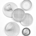 thumbnail image 4 of Noritake Grey Hammock Set of 4 Coupe Dots Dinner Plates, 4 of 5