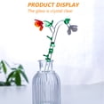 thumbnail image 4 of Ramo de flores de cristal soplado a mano para oficina, familia, hogar, fiesta, adorno decorativo, 4 of 5