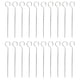 thumbnail image 1 of 20pcs Brochetas de acero inoxidable Bargadrones Bargadoras de carne Cocina Barbacovia Barbeyas Barbacoa reutilizable palitos, 1 of 5