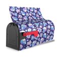 thumbnail image 3 of Yiaed flower Skull starry sky Print Mailbox Covers, Magnetic Mailbox Cover, Mail Box Covers for Garden Outdoor Decor Box Covers-25.5x21 in, 3 of 8