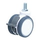 thumbnail image 5 of Ruedas para muebles Ruedas resistentes con freno Piezas de repuesto Rodillo silencioso para silla de escritorio para carros Soportes para TV Muebles Freno de tornillo m10x20, 5 of 8