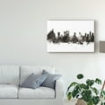 thumbnail image 3 of Trademark Fine Art 'Rio de Janeiro Skyline Brazil Black White' Canvas Art by Michael Tompsett, 3 of 4