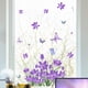 thumbnail image 1 of Ventana de verano se aferra a ventanas de vidrio, calcomanías de ventana de flores de mariposa para decoración de ventanas de vidrio decoración del hogar, 1 of 7