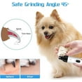thumbnail image 2 of Heusom Silent Groom Pro Nail Grinder, Heusom Silent Groom Pro, Quiet Groom Rechargeable USB Charging Electric Pet Nail Grinder, All Pet Sizes and Nail Thicknesses, 2 of 9