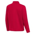 thumbnail image 3 of Men's Antigua Red Detroit Red Wings Twist Quarter-Zip Pullover Jacket, 3 of 3