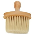 thumbnail image 4 of Cepillo de barbero para cuello, cerdas de nailon, estilo sencillo, con mango de madera, para cortar el pelo., 4 of 14