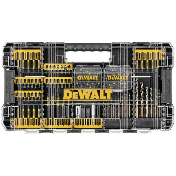 DEWALT Bit Set Impact Driver FlexTorq, 100 Pieces