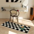 thumbnail image 2 of Runner Rugs, Runners for Hallways Kitchen Runner Rug Black Runner Rug Checkered Runner Rug Hall Runner Rug(E), 2 of 8