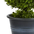 thumbnail image 3 of Nearly Natural 23in. Boxwood Ball Topiary, Artificial Plant, Green, 3 of 3