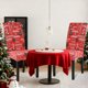 thumbnail image 4 of Decoraciones de Navidad para el Hogar Cubierta de Silla Estirable de Navidad Cubierta de Silla de Restaurante Extraíble Y Lavable Decoración de Navidad Decoración Del Hogar Cubierta de Silla de Restau, 4 of 6