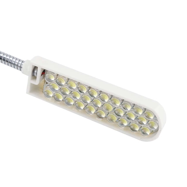 Luz para máquina de coser ANGGREK 30 LED Lámpara de cuello de cisne 2W