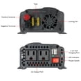 thumbnail image 3 of Inversor de corriente leyfeng 600W DC12V a AC110-130V con 4.2A Dual, 3 of 8
